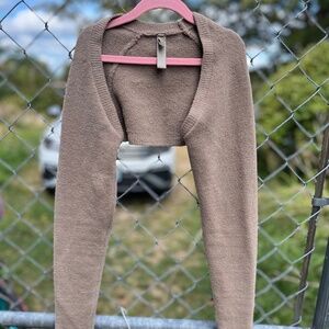 SKIMS light cozy shrug